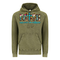 Vintage Olive faith can move mountains Vintage Hoodie - JahusDesignShop