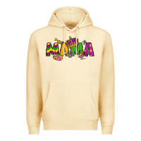 Pina Colada mama mardi gras Premium Hoodie - LillyAllenDesigns