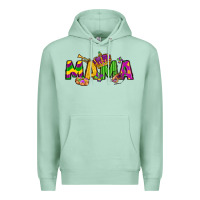 Seafoam mama mardi gras Premium Hoodie - LillyAllenDesigns