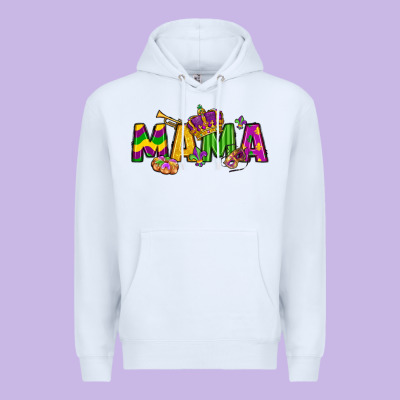 Mama Mardi Gras Premium Hoodie Designed By Lillyallendesigns