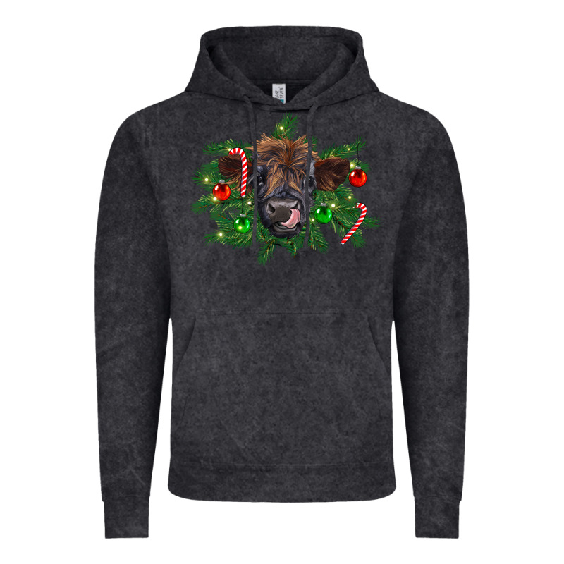 Christmas Highland Calf Vintage Hoodie by RanaPortraitStore | Teevron