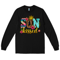 Black sun kissed Long Sleeve Tee - AdoDesignShop