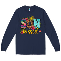 Navy sun kissed Long Sleeve Tee - AdoDesignShop