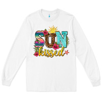 White sun kissed Long Sleeve Tee - AdoDesignShop
