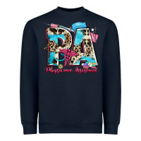 Navy pa physician assistant Heavyweight Sweatshirt - Zillion Design Studio