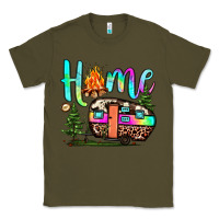 Army Green home camp Classic Tee - JahusDesignShop