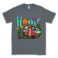 Charcoal Heather home camp Classic Tee - JahusDesignShop