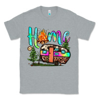 Heather Grey home camp Classic Tee - JahusDesignShop