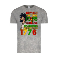 Cloud Rock July 4th Juneteenth 1865 Vintage Tee - CowGirlArtShop