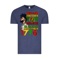 Vintage Denim July 4th Juneteenth 1865 Vintage Tee - CowGirlArtShop