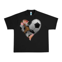 Black western soccer heart Urban Heavy Tee - HRA Design Shop
