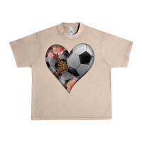 French Oak western soccer heart Urban Heavy Tee - HRA Design Shop