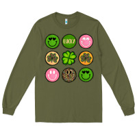 Army Green st patrick s day Long Sleeve Tee - Artiststas