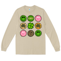 Mushroom st patrick s day Long Sleeve Tee - Artiststas