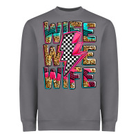 Storm race wife wife wife lightningbolt Heavyweight Sweatshirt - Zillion Design Studio