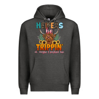 Charcoal Heather heifers be trippin' Premium Hoodie - LillyAllenDesigns
