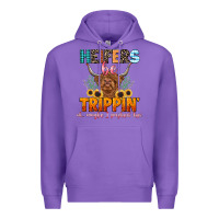 Purple heifers be trippin' Premium Hoodie - LillyAllenDesigns
