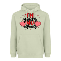 Matcha i'm yours no refunds Heavyweight Hoodie - MaliasSmallBusiness