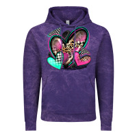 Cloud Purple race hearts Vintage Hoodie - Zillion Design Studio
