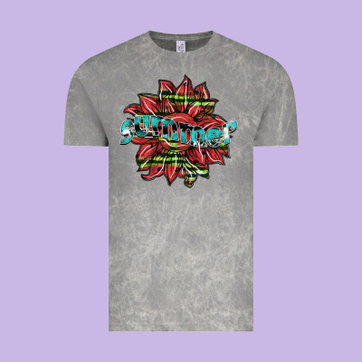 Summer Vintage Tee Designed By Sublimationcraftshop
