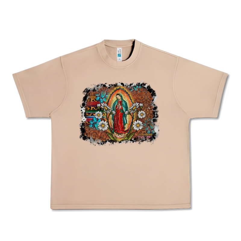 Virgin Mary Urban Heavy Tee by SublimationCraftShop | Teevron