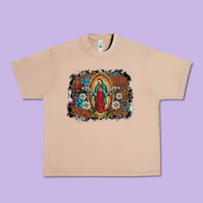 Virgin Mary Urban Heavy Tee Designed By Sublimationcraftshop