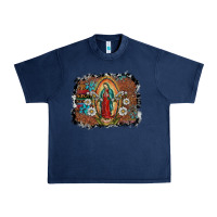 Navy virgin mary Urban Heavy Tee - SublimationCraftShop