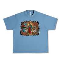 Pebble Blue virgin mary Urban Heavy Tee - SublimationCraftShop