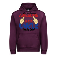 Mauve Wine Awesome uncle Urban Hoodie - Bettercallsaul