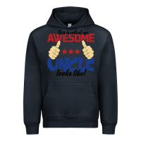 Navy Awesome uncle Urban Hoodie - Bettercallsaul