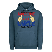 Pigment Midnight Navy Awesome uncle Urban Hoodie - Bettercallsaul