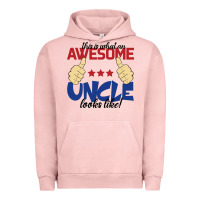 Pigment Salmon Awesome uncle Urban Hoodie - Bettercallsaul