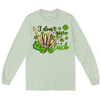 Matcha i don t give a luck Long Sleeve Tee - Artiststas