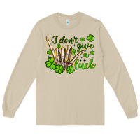 Mushroom i don t give a luck Long Sleeve Tee - Artiststas