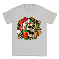 Moon Dust christmas skull and gift Classic Tee - AdoDesignShop