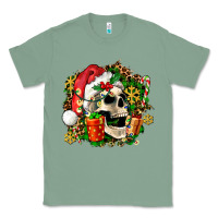 Sage christmas skull and gift Classic Tee - AdoDesignShop