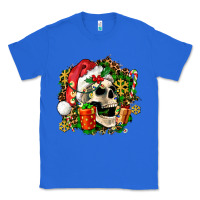 True Royal christmas skull and gift Classic Tee - AdoDesignShop