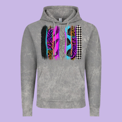 Race Brushstrokes Vintage Hoodie Designed By Zillion Design Studio