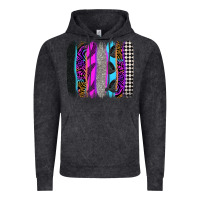 Vintage Black race brushstrokes Vintage Hoodie - Zillion Design Studio