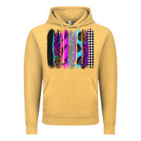 Vintage Mustard race brushstrokes Vintage Hoodie - Zillion Design Studio