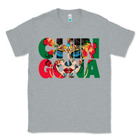 Heather Grey chingona sugar skull Classic Tee - BundleAndBundleShop