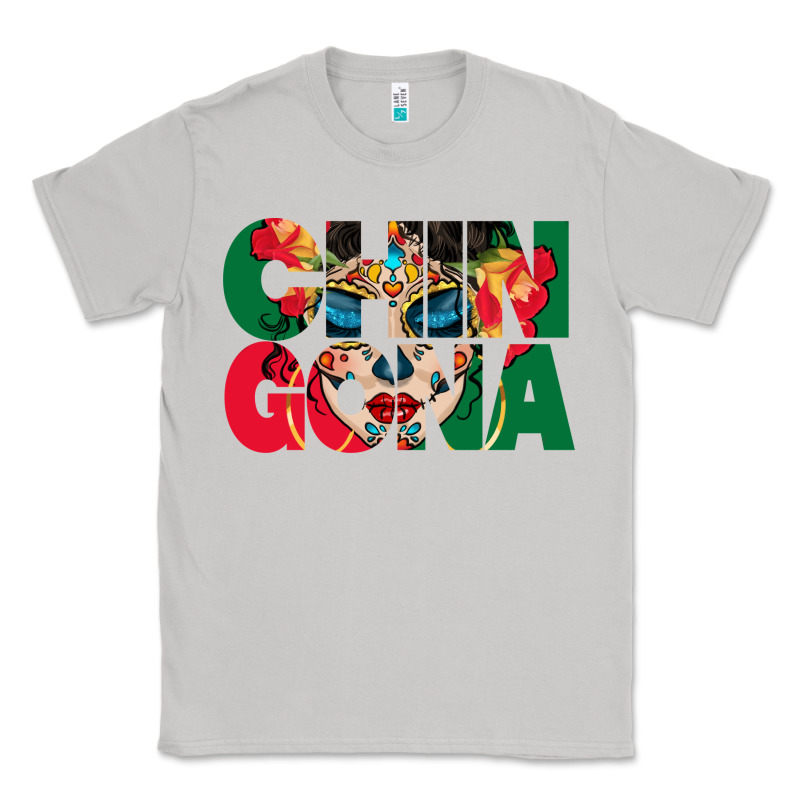 Chingona Sugar Skull Classic Tee by BundleAndBundleShop | Teevron