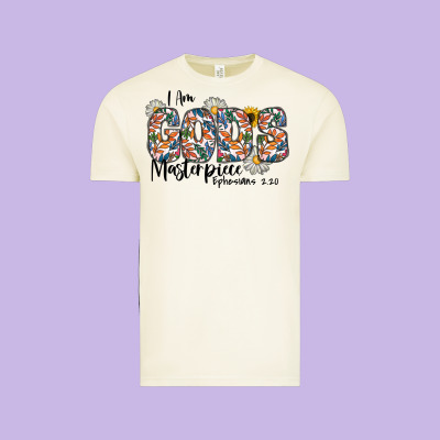 I Am Gods Master Piece Ephesians Vintage Tee Designed By Cowhidedigitalart