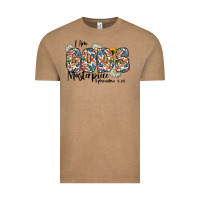 Vintage Coffee I Am Gods Master Piece Ephesians Vintage Tee - CowhideDigitalArt