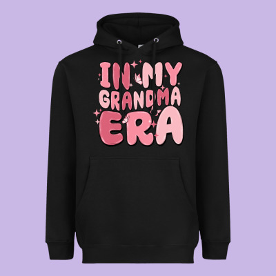 In My Grandma Era Heavyweight Hoodie Designed By Maliassmallbusiness