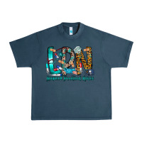 Midnight Navy lpn Urban Heavy Tee - CowhideDigitalArt