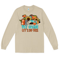 Mushroom 1 st grade let's do this Long Sleeve Tee - JahusDesignShop