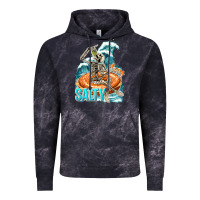 Cloud Black stay salty Vintage Hoodie - texasbilliewilder
