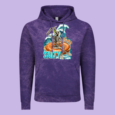 Stay Salty Vintage Hoodie Designed By Texasbilliewilder