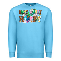 Ocean Blue Don't worry be hoppy Premium Sweatshirt - NancyCooperArtShop